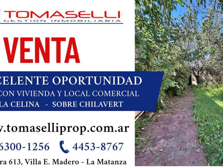 Casa en venta en Coronel Martiniano Chilavert, 1747, Villa Celina