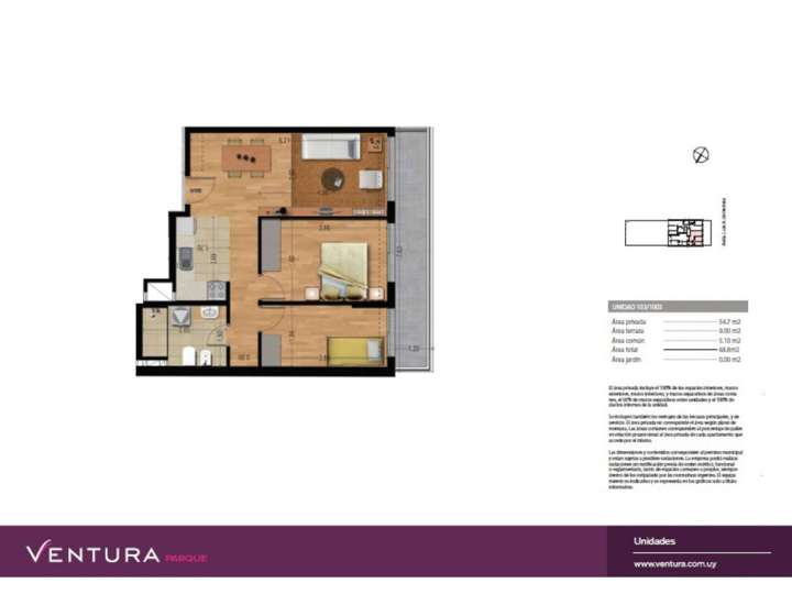 Apartamento en venta en La Blanqueada, Montevideo