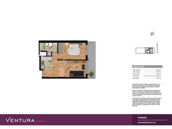 Apartamento en venta en La Blanqueada, Montevideo