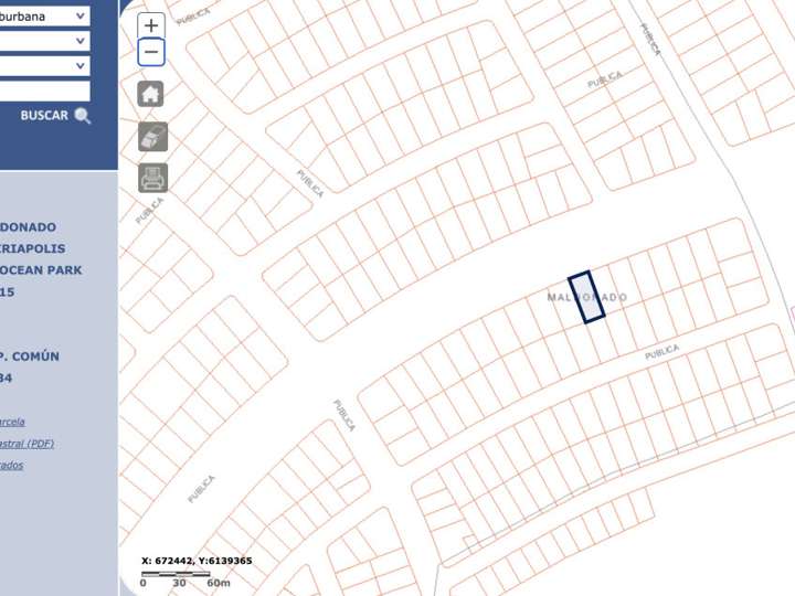 Terreno en venta en Durazno, Maldonado