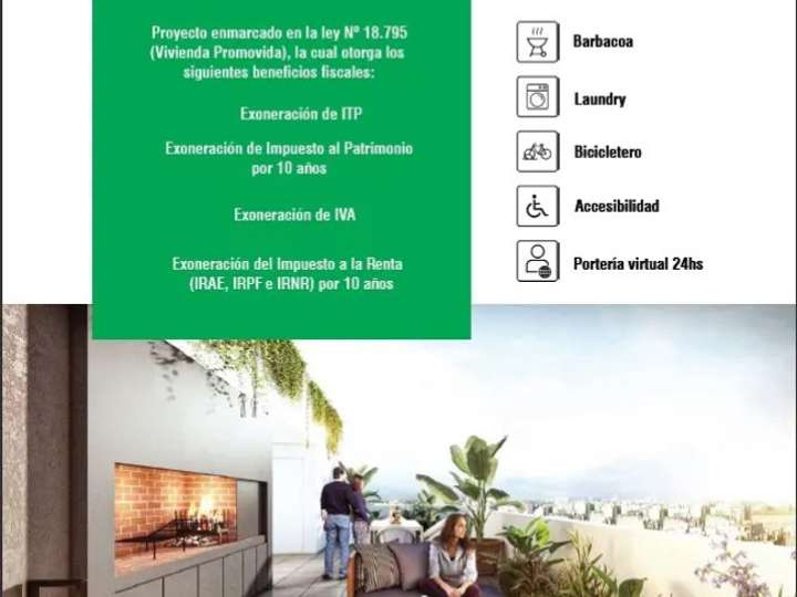 Apartamento en venta en Cordón, Montevideo
