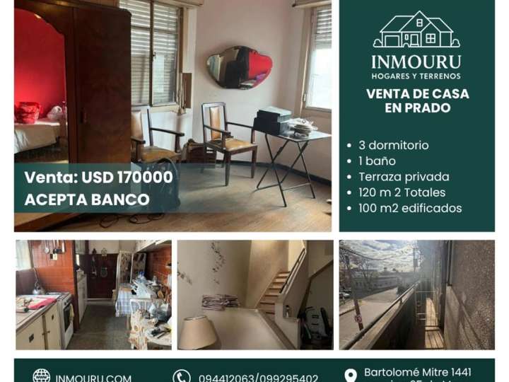 Casa en venta en Valentín Gómez, Montevideo