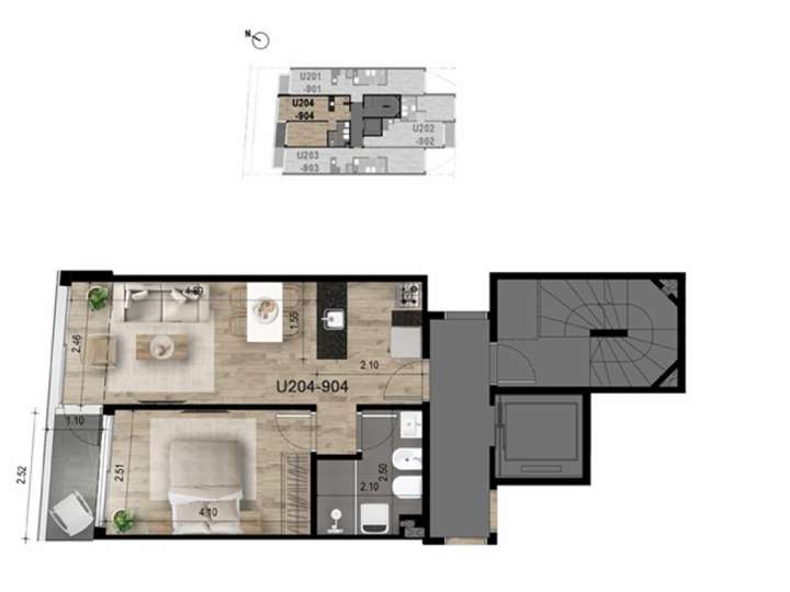 Apartamento en venta en Cordón, Montevideo