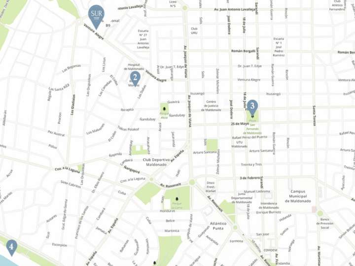 Apartamento en venta en Barrio Sur, Montevideo