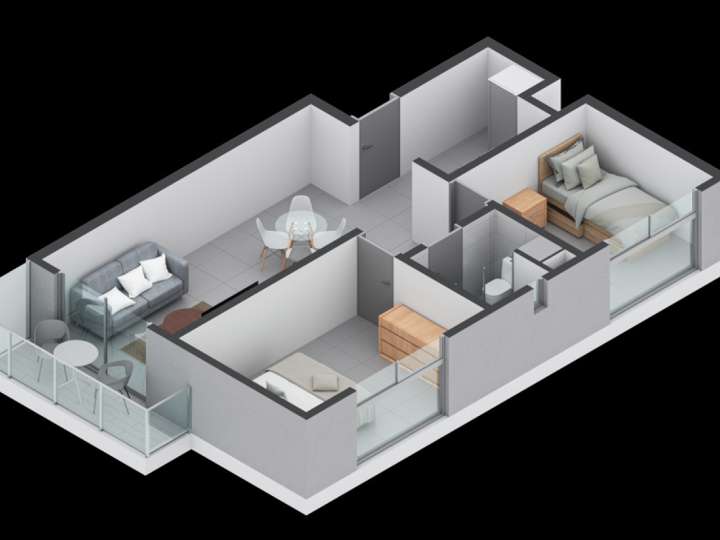 Apartamento en venta en Barrio Sur, Montevideo