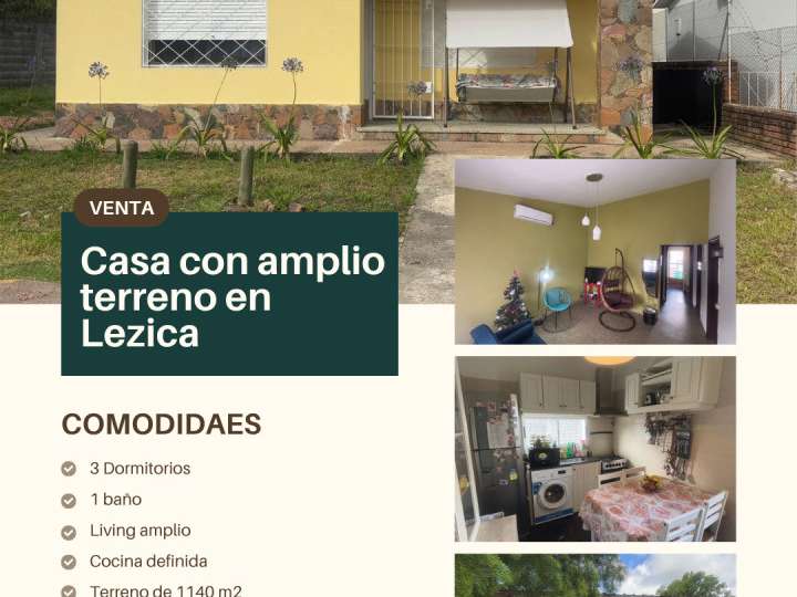 Casa en venta en Guttemberg, Montevideo