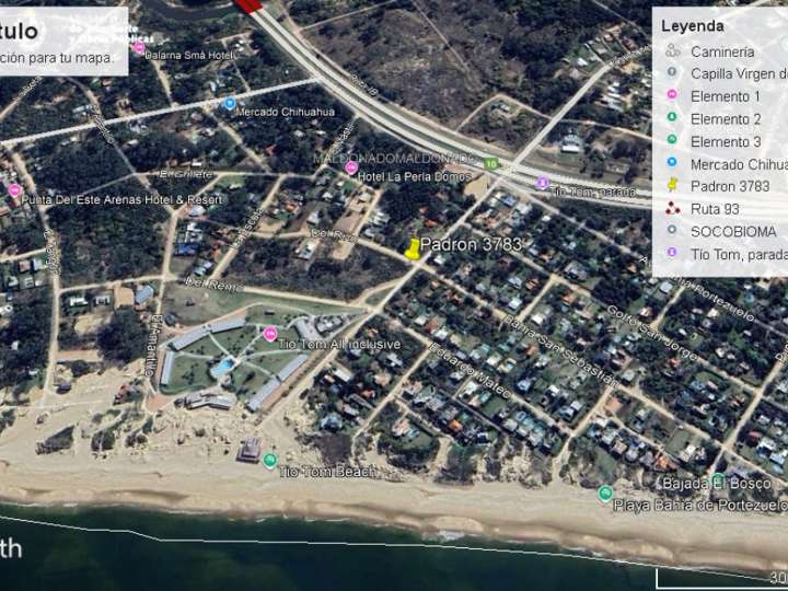 Terreno en venta en Del Rizo, Punta Ballena