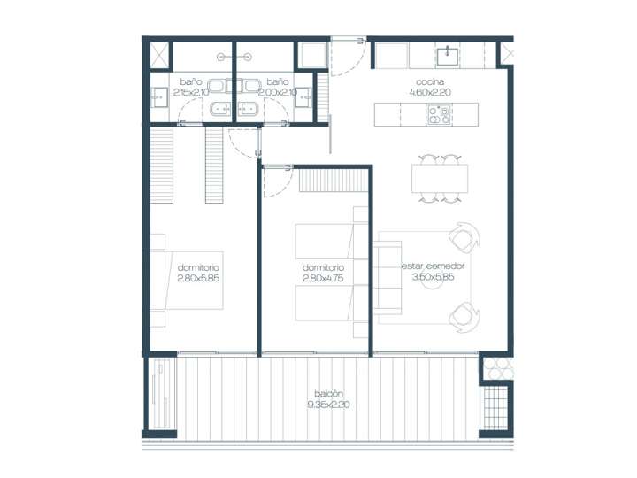 Apartamento en venta en Maldonado