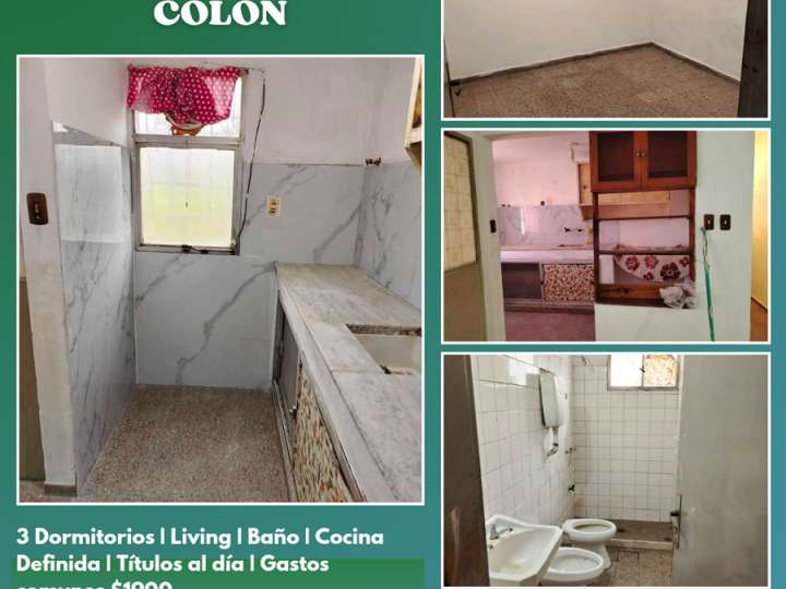 Apartamento en venta en Colón, Montevideo