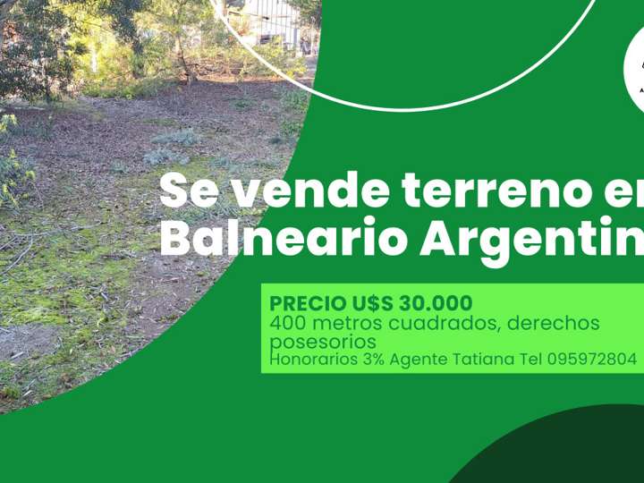 Terreno en venta en Calle 6, Canelones