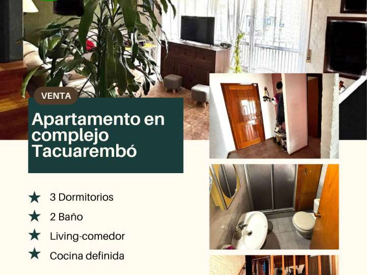 Apartamento en venta en Simón Bolivar, Tacuarembó