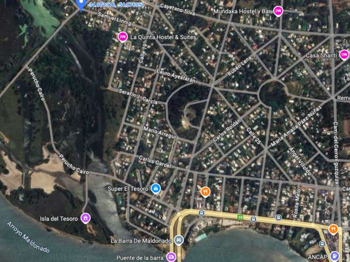 Terreno en venta en Samuel Linnig, El Tesoro