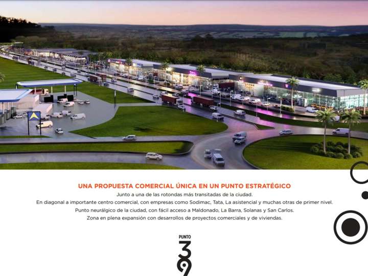 Comercial / Tienda en alquiler en Maldonado