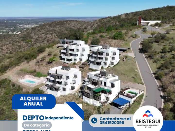 Departamento en alquiler en Departamento Santa María, Provincia de Córdoba