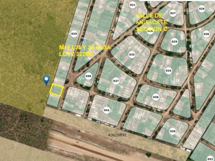 Terreno en venta en Tusca, 80, Provincia de Córdoba