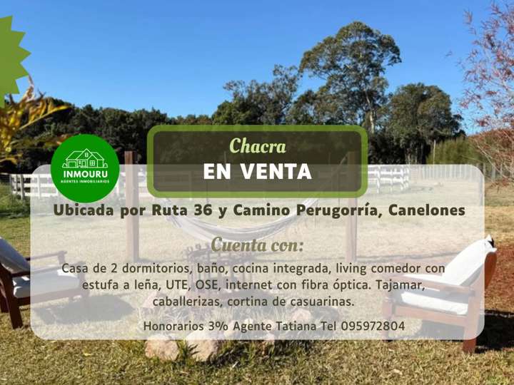 Granja en venta en Ruta 36, Canelones