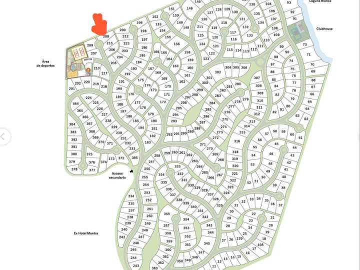 Terreno en venta en La Barra