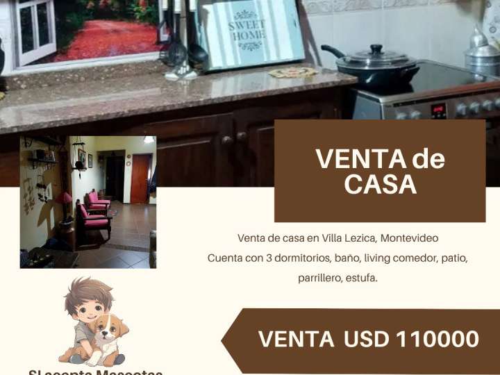 Casa en venta en Gioia, Montevideo