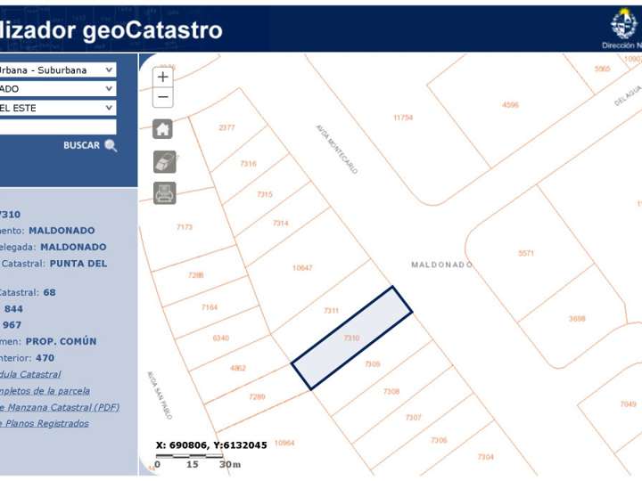 Terreno en venta en El Chorro