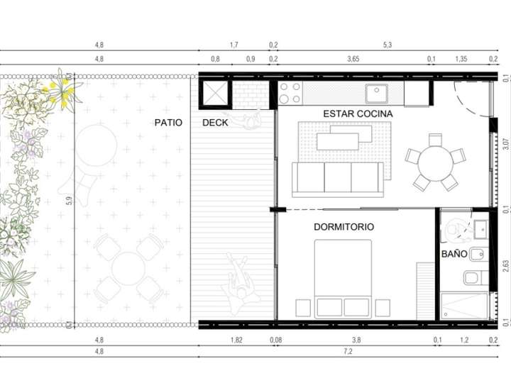 Apartamento en venta en Punta Ballena