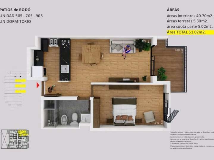 Apartamento en venta en Cordón, Montevideo