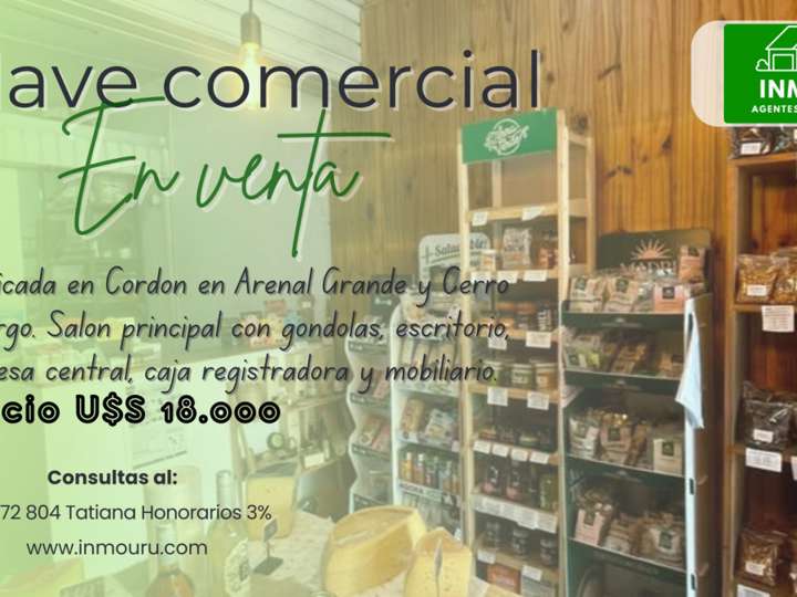 Comercial / Tienda en venta en Cerro Largo, Montevideo
