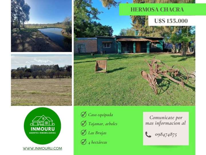 Granja en venta en Los Buhos, Canelones