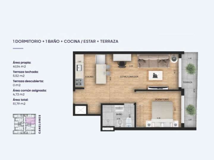 Apartamento en venta en Canelones, Montevideo
