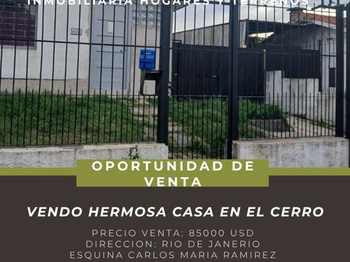Casa en venta en Río de Janeiro, Montevideo