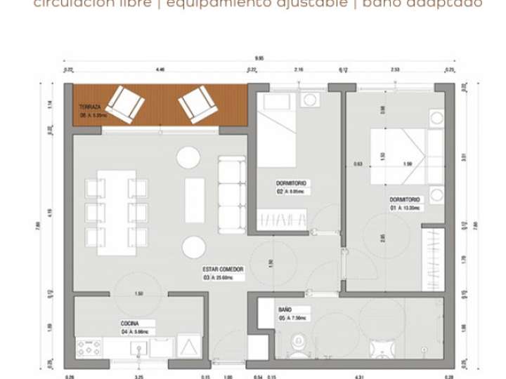Apartamento en venta en Avenida Emilio Frugoni, Maldonado