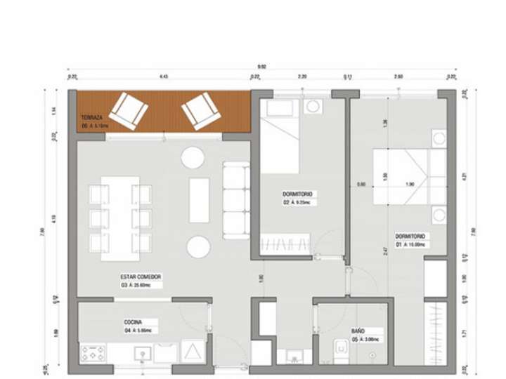 Apartamento en venta en Avenida Emilio Frugoni, Maldonado