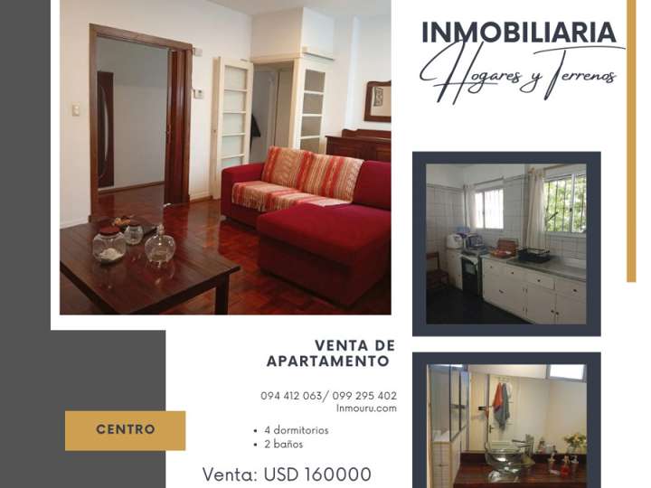 Apartamento en venta en Cuareim, Montevideo