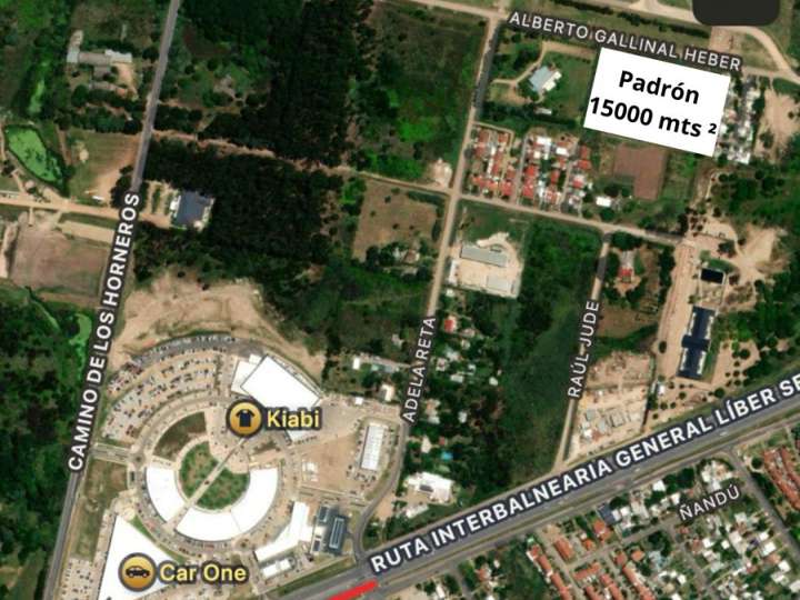 Terreno en venta en Alberto Gallinal Heber, Canelones