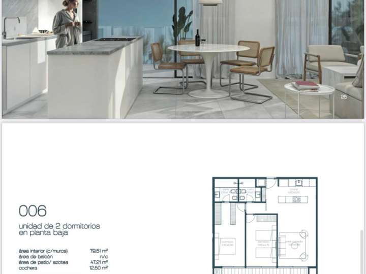 Apartamento en venta en Acceso a Las Grutas, Punta Ballena