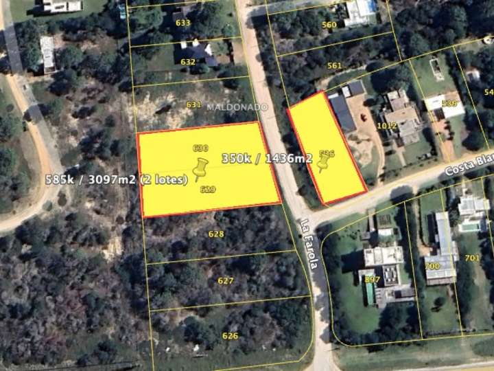 Terreno en venta en Maldonado