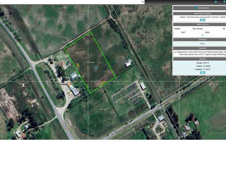 Terreno en venta en Circunvalación segunda, Buenos Aires