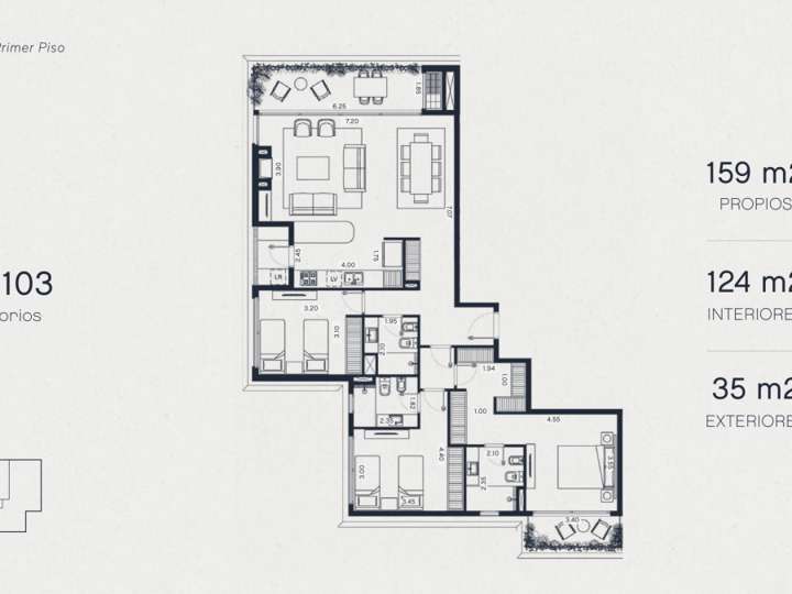 Apartamento en venta en La Barra