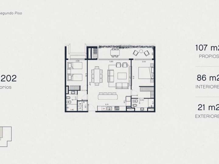 Apartamento en venta en La Barra