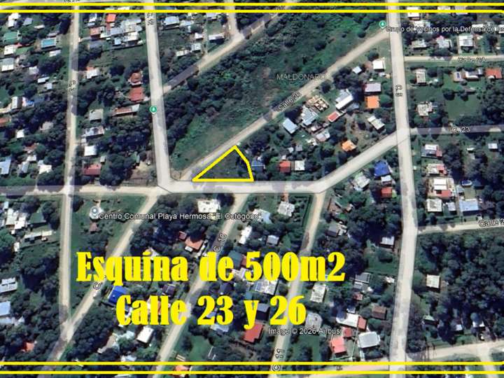 Terreno en venta en Calle 26, Playa Hermosa