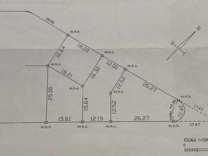 Terreno en venta en Serafín J. García, Maldonado