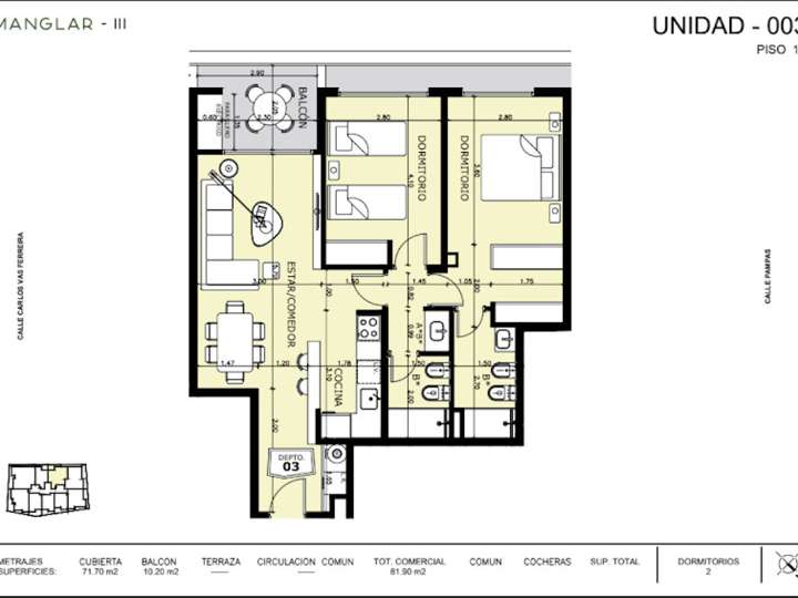Apartamento en venta en San Rafael, Maldonado