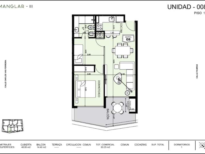 Apartamento en venta en San Rafael, Maldonado