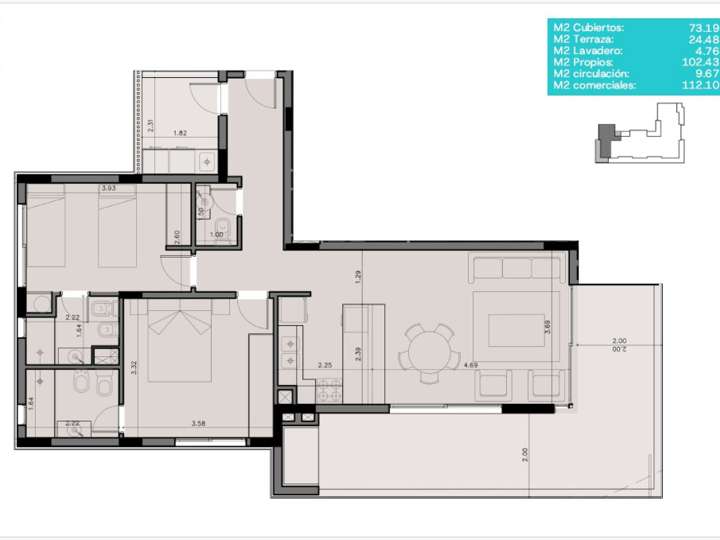 Apartamento en venta en San Rafael, Maldonado