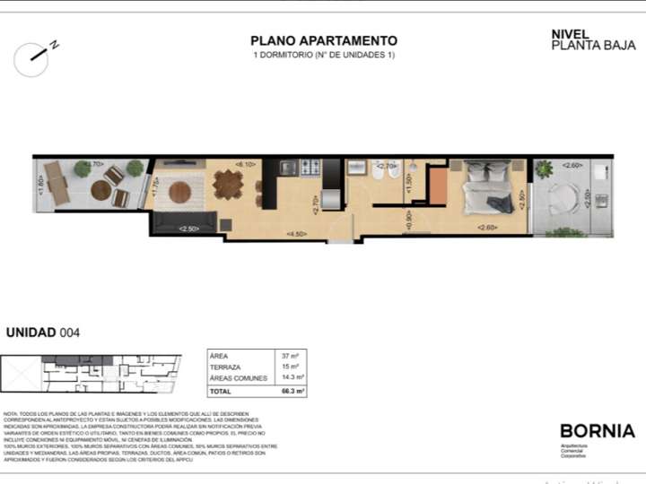 Apartamento en venta en Jaime Cibils, Montevideo