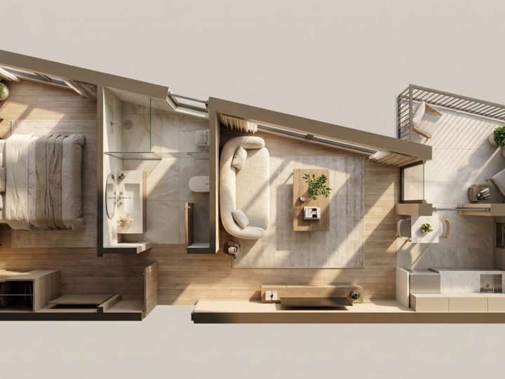 Apartamento en venta en Cufré, Montevideo