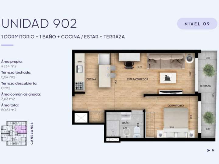 Apartamento en venta en Canelones, Montevideo