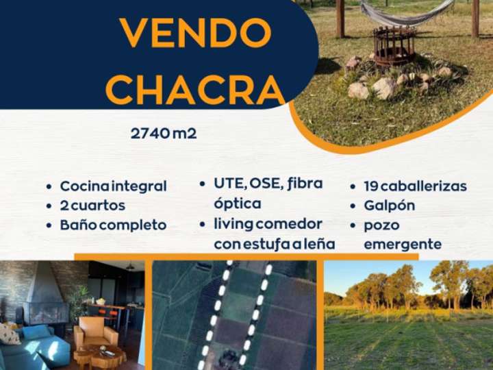 Granja en venta en Entrada Al Barrio Riler, Canelones