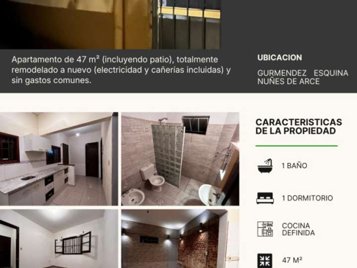 Apartamento en venta en Núñez de Arce, Montevideo