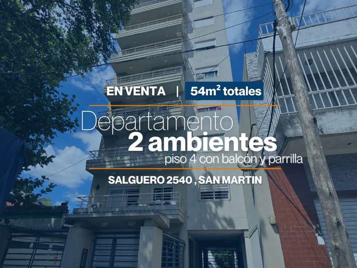 Departamento en venta en 85 - Oscar D. Salguero, 2534, Ciudad del Libertador General San Martín