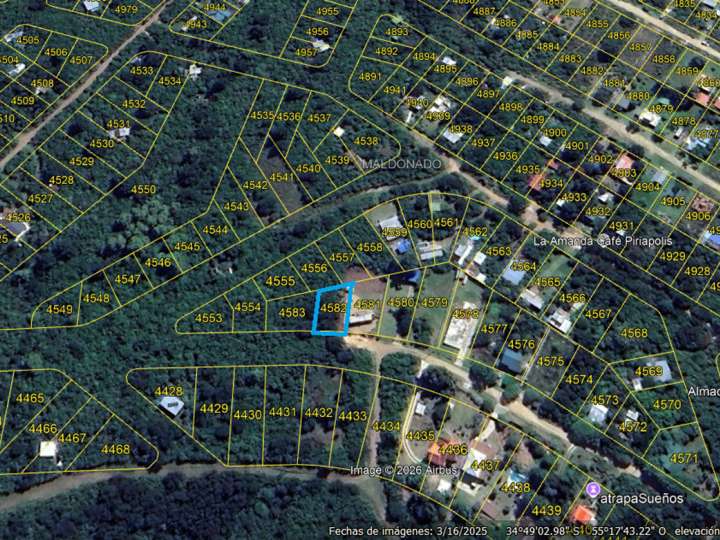 Terreno en venta en Calle 51, Playa Hermosa